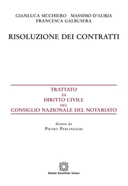 Risoluzione dei contratti (Edizioni Scientifiche Italiane)
